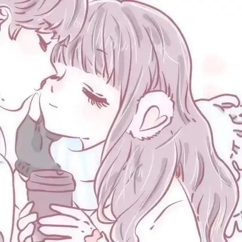  情侣头像一男一女超甜的情侣头像一人一半