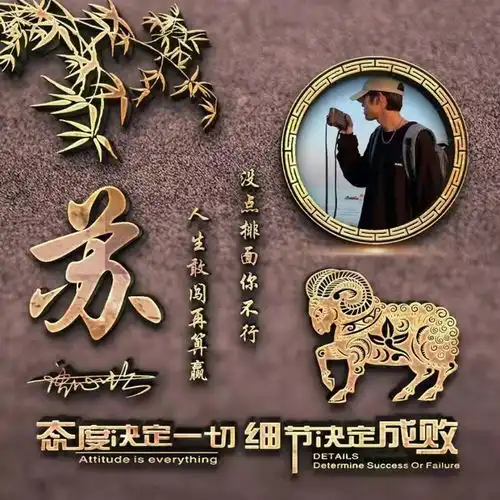  2022你的头像改换了,新款3d生肖款艺术签名头像,高端大气上档次