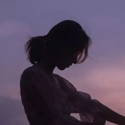  2023最新唯美侧颜真人情侣头像