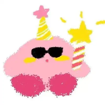  2021星之卡比头像可爱超萌的个性头像疲惫的生活需要一个温柔的梦和一个很爱的人