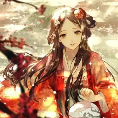  古风女头山有木兮木有枝,心悦君卡通动漫头像我要个性网