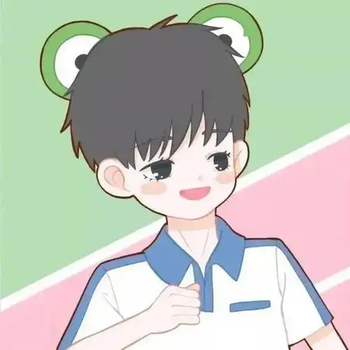  手绘情侣头像超有爱的情侣头像,快抱走