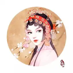  一波古风人物插画壁纸男女头像情侣壁纸挑一款喜欢的拿走吧