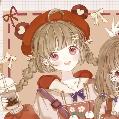 闺蜜头像和小姐妹一起换头像呀