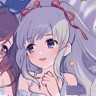 个性动漫闺蜜头像