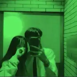  情侣头像绿色情头