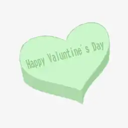  手绘卡通绿色情人节巧克力图片素材其他格式下载动漫人物大全