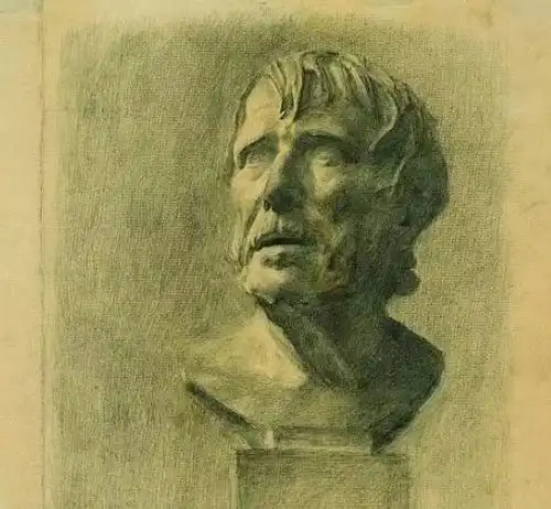  中央美院早期经典石膏像作品欣赏学习