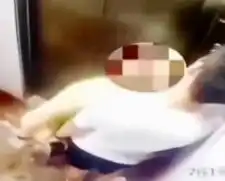  四川男女暧昧视频全网疯传电梯接吻上下其手画外音一句怒全网