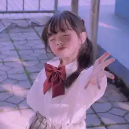  萌萌的网红小女孩头像超萌中国小女孩小清新头像