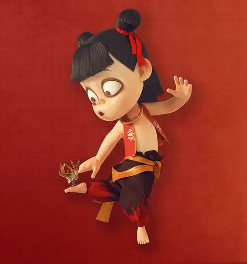  哪吒敖丙的老年生活是怎样广场踢毽子,你看哪吒多开心