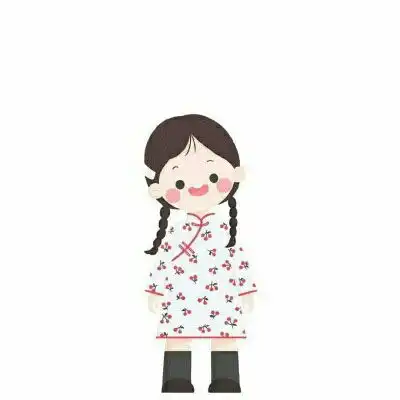  可爱小人卡通头像