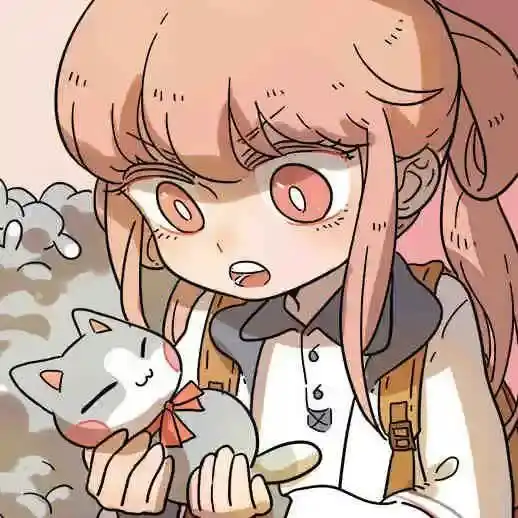  女生头像冒粉红泡泡的可爱头像