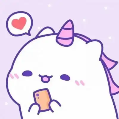  独角兽情侣头像一左一右