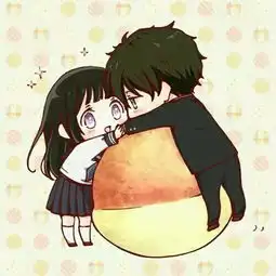  冰果动漫壁纸动漫情侣二次元萌系q版堆糖,美好生活研究所