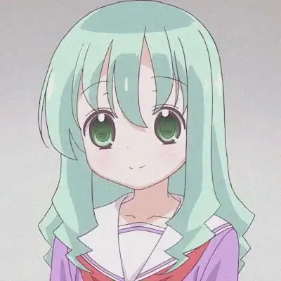  沫兮动漫可爱二次元绿色头像女卡通动漫头像我要个性网