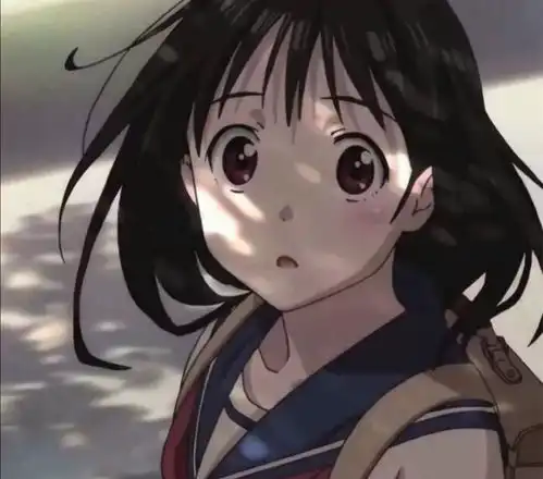  动漫头像日落月升