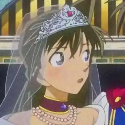  柯南情头一左一右抖音最火2020柯南一人一张cp情头