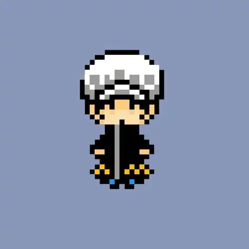  海贼王头像像素人系列