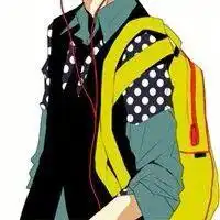  求背红色书包的女生或者男生的头像,最好是动漫的