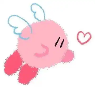  2021星之卡比头像可爱超萌的个性头像疲惫的生活需要一个温柔的梦和一个很爱的人