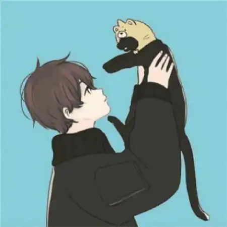  小清新简单情侣头像一人一张,全部是手绘系卡爱情头