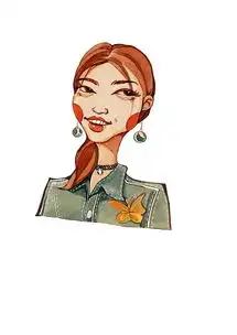  美式风格的小头像