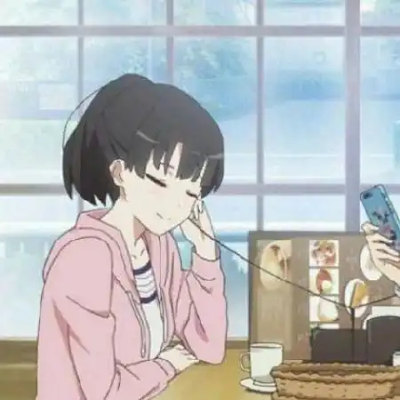  情头一男一女动漫可爱分开,分享给正直青春的情侣们