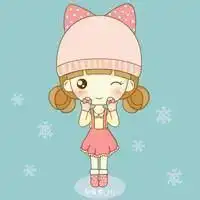  小鬼鬼卡通淑女qq头像