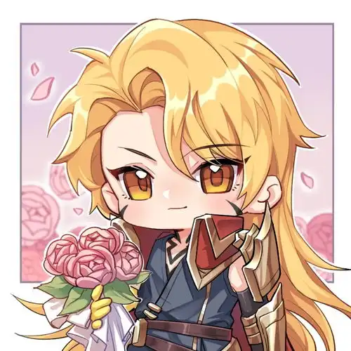  王者六周年纪念版官配q版情侣头像