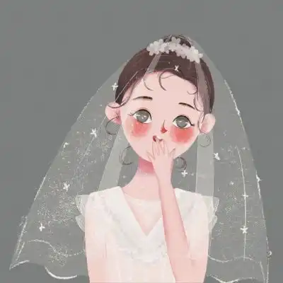 插画头像丨一定要站在你所热爱的世界里闪闪发光