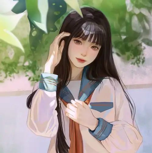  用了不想换的手绘女生头像