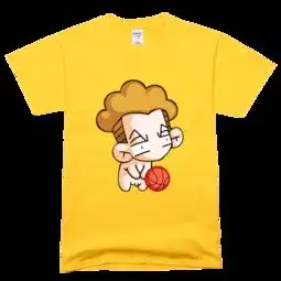  灌篮高手q版03舒适彩色t恤