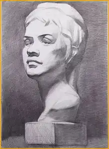  新视觉美术想画好石膏,体块感的表达至关重要