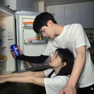  ins真人情侣头像原宿风情侣头像我要个性网