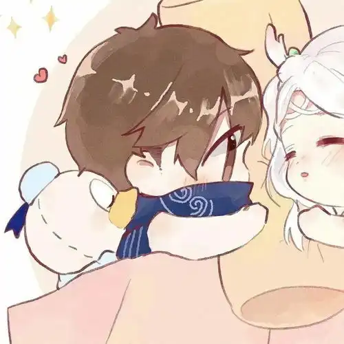  动漫情侣头像一左一右一起用哇