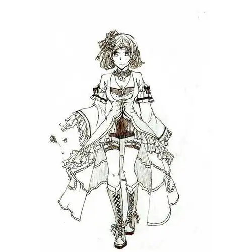  王者荣耀头像素描版不知火舞阿珂露娜孙尚香貂蝉