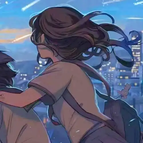  qq中两位好友一男一女他们分别用这两个头像,他们是情侣吗