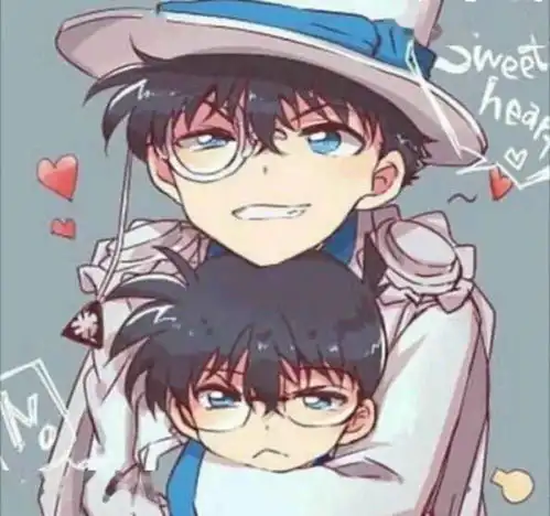  柯南头像背景图超多超喜欢的100多张柯南头像合集系列,你会爱上的