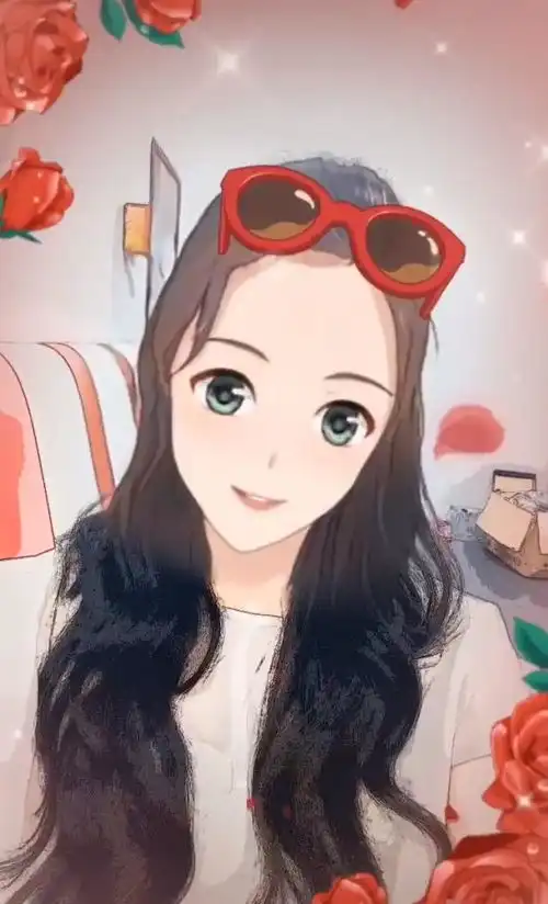  关晓彤故意用网红滤镜拍照,看清上镜效果后鹿晗评论区炸了