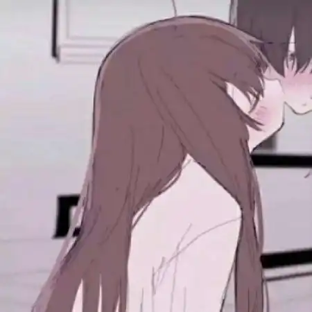  唯美手绘情侣头像偏偏无理取闹非要抱抱