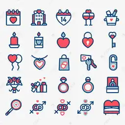  25款情人节图标素材图片免费下载千库网