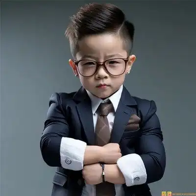  2023抖音超火霸气超拽萌娃职业头像图片