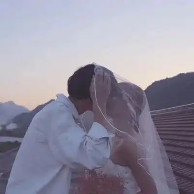  2023最新浪漫唯美婚纱真人情侣头情侣头像我要个性网