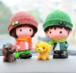  汽车饰品摆件创意图片汽车内饰品摆件图片