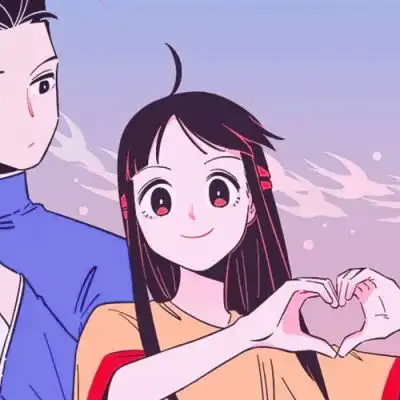  一系列情侣壁纸漫画常乐同学情侣头像我要个性网