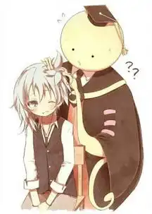  求配图qwq动漫情头如图暗杀教室的渚感激不尽谢谢