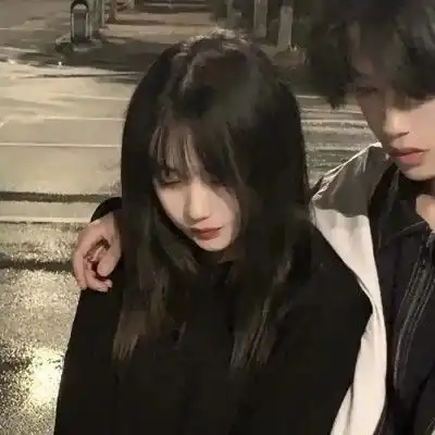  超甜原宿风情侣头像