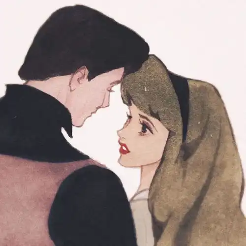  迪士尼情侣头像,我酸了