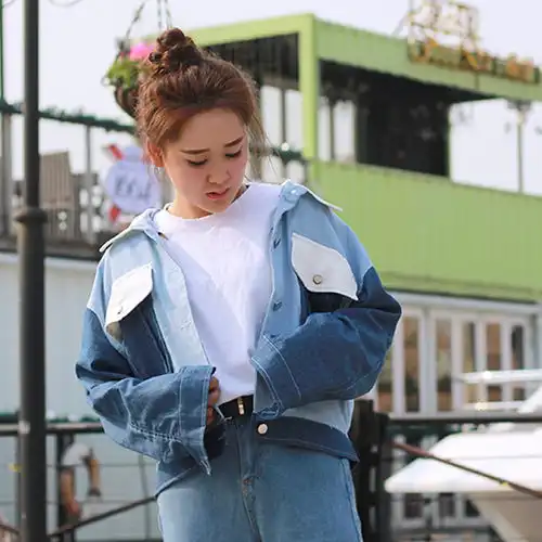  2018春季新品休闲短外套,满满休闲慵懒风,气质不臃肿,靓丽时尚又百搭